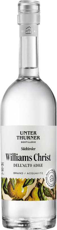 46,95 € | Aquavit Unterthurner Südtiroler Christ Italie Bouteille Medium 50 cl Williams Pear — Poire Williams 46,95 € | Aquavit Unterthurner Südtiroler Christ Italie Bouteille Medium 50 cl Williams Pear — Poire Williams