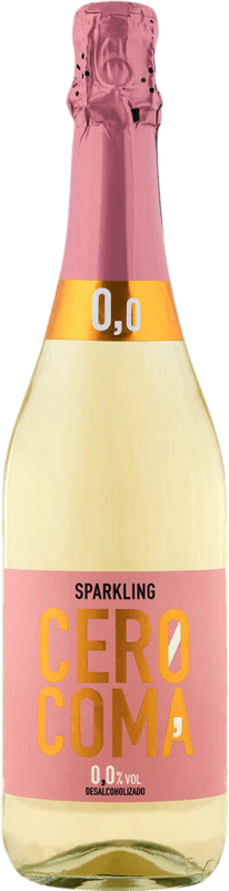 9,95 € | White Sparkling Wine Vicente Gandía Cero Coma Sparkling Spain 75 cl 0.0 Zero Zero Alcohol-Free