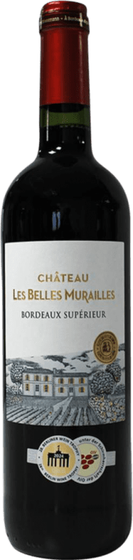 Spedizione Gratuita | Vino Rosso Dourthe Château Les Belles Murailles Superiore A.O.C. Bordeaux bordò Francia 75 cl