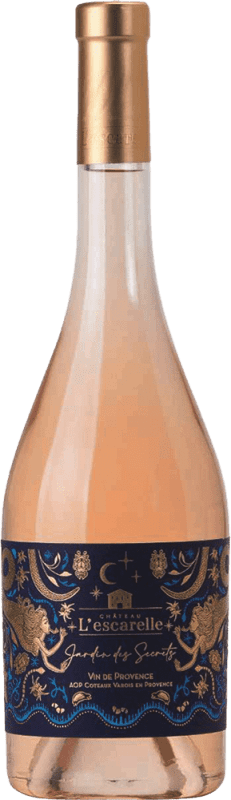 22,95 € Kostenloser Versand | Roséwein Château de l'Escarelle Jardin des Secrets Rosé Eco — Biologisch