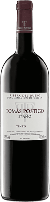 107,95 € Free Shipping | Red Wine Tomás Postigo Tercer 3º Año D.O. Ribera del Duero Magnum Bottle 1,5 L