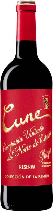 14,95 € | Vino Rosso Norte de España - CVNE Colección Familiar — Collezione Familiare Riserva D.O.Ca. Rioja Spagna 75 cl