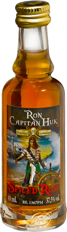 送料無料 | ラム Antonio Nadal Capitán Huk スペイン ミニチュアボトル 4 cl Spiced — スパイス入り