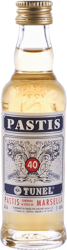 Free Shipping | Pastis Antonio Nadal Cigal Spain Miniature Bottle 4 cl