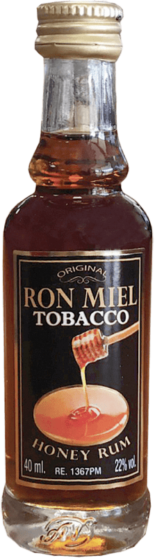 Envoi gratuit | Rhum Antonio Nadal Tobacco Espagne Mini-Bouteille 4 cl Miel