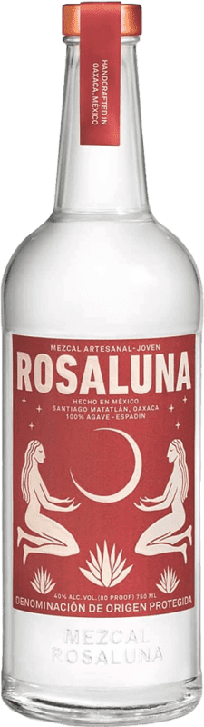 Бесплатная доставка | Мескаль Rosaluna Мексика Organic — Органический 70 cl