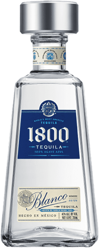 23,95 € Envio grátis | Tequila José Cuervo 1800 Blanco — Branco Garrafinha 20 cl
