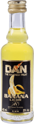 2,95 € | Licores Antonio Nadal Ban España Botellín Miniatura 4 cl Banana
