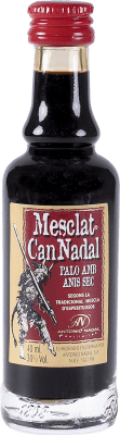 Kostenloser Versand | Kräuterlikör Antonio Nadal Can Nadal Mesclat Spanien Miniaturflasche 4 cl Palo, Anis