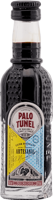 Бесплатная доставка | Ликёры Antonio Nadal Túnel Испания Мини-бутылка 4 cl Palo — Пало