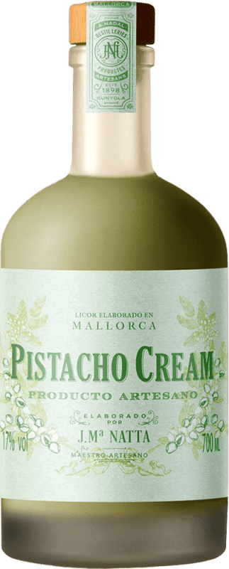 Free Shipping | Cream Liqueur JM Natta Spain 70 cl Pistacho — Pistachio