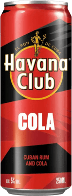 36,95 € | 12 Einheiten Box Mixer Havana Club Kuba Dose 25 cl Cola, Ron — Rum