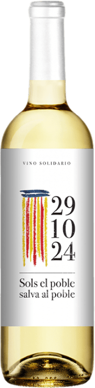 Free Shipping | White Wine Altiplano 291024 Sols el Poble Salva al Poble D.O. Utiel-Requena Valencian Community Spain Macabeo, Sauvignon 75 cl