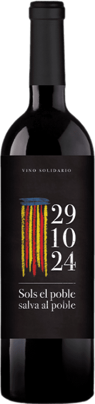 Free Shipping | Red Wine Altiplano 291024 Sols el Poble Salva al Poble D.O. Utiel-Requena Valencian Community Spain Tempranillo, Bobal 75 cl