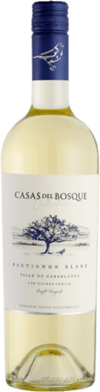 Free Shipping | White Wine Casas del Bosque Reserve — Aged I.G. Valle de Casablanca Valley of Casablanca Chile Sauvignon 75 cl
