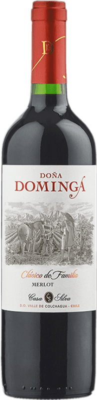 送料無料 | 赤ワイン Casa Silva Doña Dominga クラシック I.G. Valle de Colchagua コルチャグアバレー チリ Merlot — メルロー 75 cl