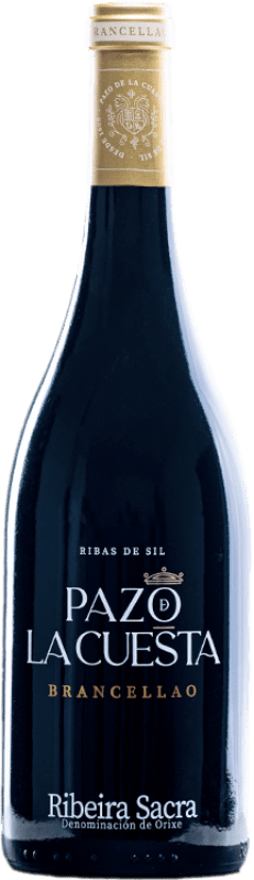 Free Shipping | Red Wine Pazo de la Cuesta D.O. Ribeira Sacra Galicia Spain Brancellao 75 cl