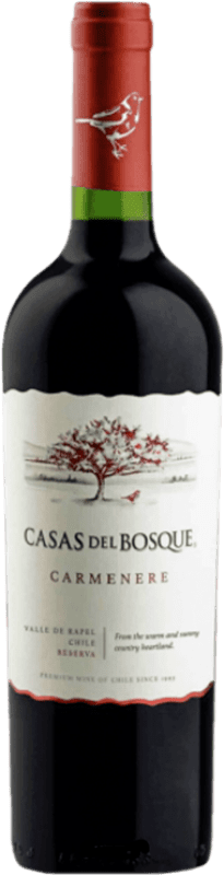 Free Shipping | Red Wine Casas del Bosque Reserve — Aged I.G. Valle de Rapel Rapel Valley Chile Carmenère 75 cl