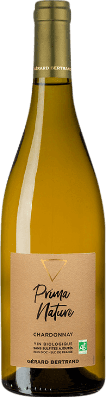 Envío gratis | Vino Blanco Gérard Bertrand Prima Nature I.G.P. Vin de Pays d'Oc Languedoc Francia Chardonnay 75 cl