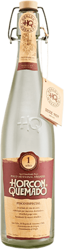 Spedizione Gratuita | Pisco Horcón Quemado Artesanal — Artigianale Vieux — Invecchiato Desierto de Atacama Chile 70 cl
