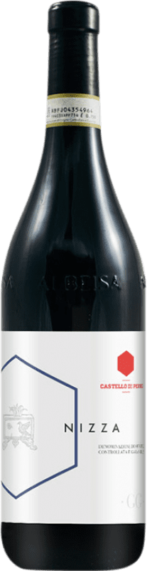 Envio grátis | Vinho Tinto Castello di Perno D.O.C.G. Nizza Piemonte Itália Barbera 75 cl