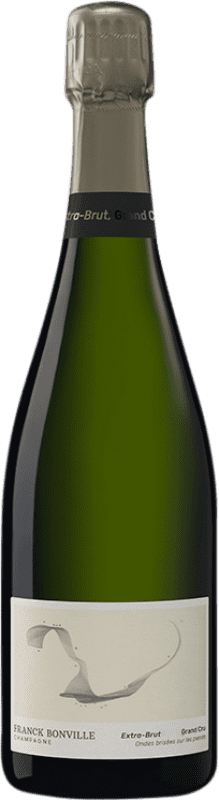 58,95 € Spedizione Gratuita | Spumante Bianco Franck Bonville Extra Brut Grand Cru, Blanc de Blancs A.O.C. Champagne