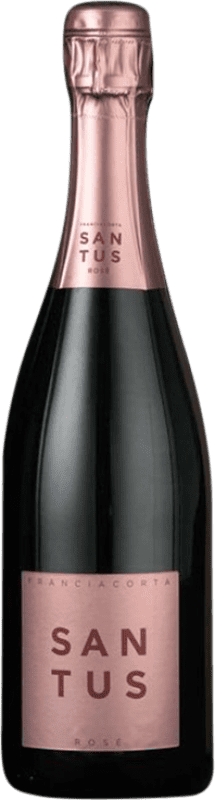 37,95 € | Розовое игристое вино Santus Zéro Dosage — Brut Nature — Зеро Дозаж Rosé — Розе D.O.C.G. Franciacorta Ломбардии Италия Pinot Noir — Пино Нуар 75 cl