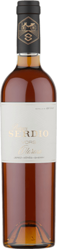 135,95 € Spedizione Gratuita | Vino Liquoroso Serdio Oloroso, Fino en Rama — Non Filtrato VORS Very Old Rare Sherry — Molto Vecchio e Raro D.O. Jerez-Xérès-Sherry Bottiglia Medium 50 cl