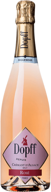 34,95 € | Spumante Rosato Dopff au Molin Brut Rosé — Rosato A.O.C. Crémant d'Alsace Alsazia Francia Pinot Nero 75 cl