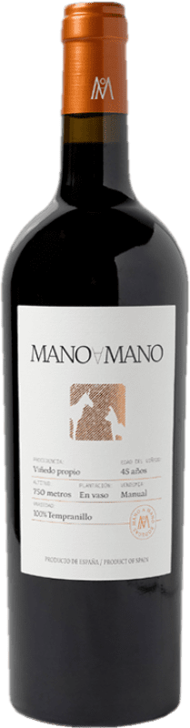 Envío gratis | Vino Tinto Mano a Mano I.G.P. Vino de la Tierra de Castilla Castilla la Mancha España Tempranillo 75 cl