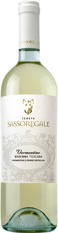 14,95 € | Vin Blanc Sassoregale D.O.C. Maremma Toscana Toscane Italie Vermentino 75 cl