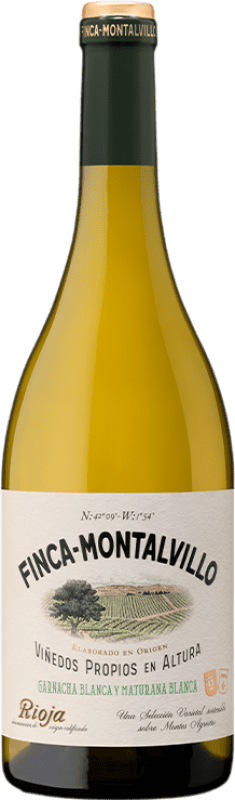 11,95 € Envio grátis | Vinho Branco Finca Montalvillo D.O.Ca. Rioja