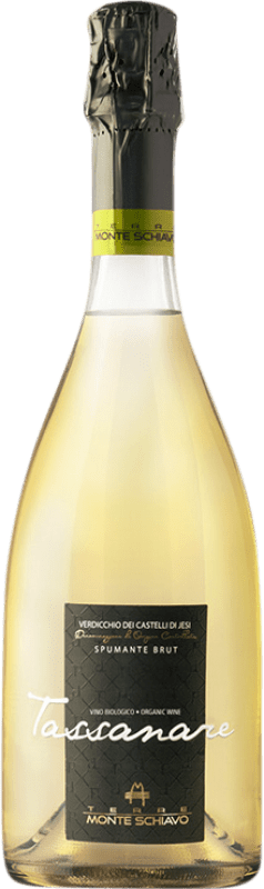 13,95 € | White Sparkling Wine Tenute Pieralisi Monte Schiavo Tassanare Brut D.O.C. Verdicchio dei Castelli di Jesi Marche Italy Chardonnay, Verdicchio Bio — Organic 75 cl