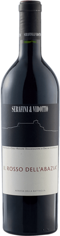 Spedizione Gratuita | Vino Rosso Serafini e Vidotto Il Rosso dell’Abazia D.O.C. Montello e Colli Asolani Veneto Italia Merlot, Cabernet Sauvignon, Cabernet Franc 75 cl