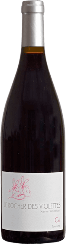 26,95 € | Red Wine Le Rocher des Violettes Cot VV Vieilles Vignes — Old Vines A.O.C. Touraine Loire France 75 cl