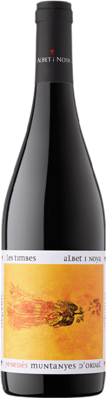 15,95 € Envío gratis | Vino Tinto Albet i Noya Les Timbes D.O. Penedès