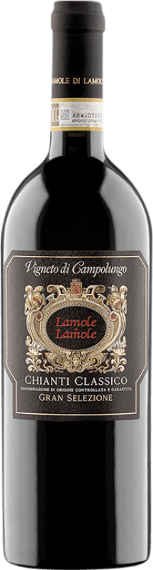 Бесплатная доставка | Красное вино Lamole di Lamole Vigneto di Campolungo Классический, Отбор D.O.C.G. Chianti Италия Cabernet Sauvignon — Каберне Совиньон, Sangiovese — Санджовезе 75 cl