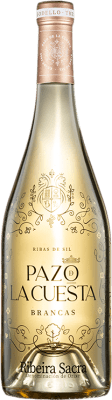 23,95 € | Vinho Branco Pazo de la Cuesta Brancas D.O. Ribeira Sacra Galiza Espanha Loureiro, Treixadura, Albariño — Albarinho 75 cl Pazo de la Cuesta Brancas Ribeira Sacra 75 cl