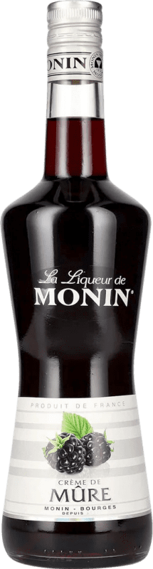 Kostenloser Versand | Sahnelikör Monin Frankreich 70 cl Mora — Brombeere Alkoholfrei