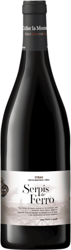 Kostenloser Versand | Rotwein La Muntanya Serpis de Ferro Spanien Syrah 75 cl