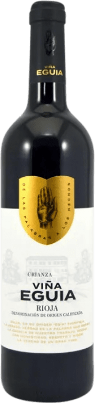 17,95 € Kostenloser Versand | Rotwein Viña Eguía Crianza — Kurze Fassreifung Magnumflasche 1,5 L