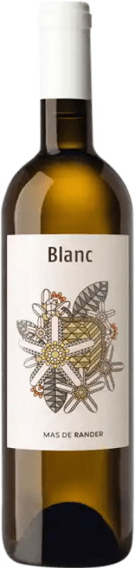 Envio grátis | Vinho Branco Mas de Rander Espanha 75 cl
