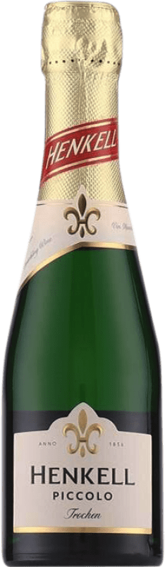 22,95 € Free Shipping | 3 units box White Sparkling Wine Henkell Seco — Dry Small Bottle 20 cl