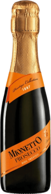 2,95 € | 白のスパークリングワイン Mionetto Brut — ブリュット Prestige — プレステージ D.O.C. Prosecco イタリア 小瓶 20 cl