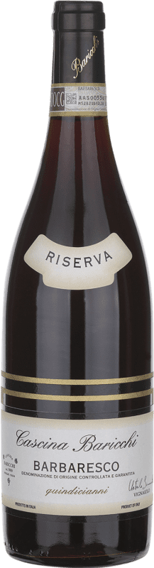 147,95 € Kostenloser Versand | Rotwein Cascina Baricchi Quindicianni Reserve — Gereift D.O.C.G. Barbaresco