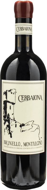 Kostenloser Versand | Rotwein Cerbaiona D.O.C.G. Brunello di Montalcino Toskana Italien Sangiovese Magnumflasche 1,5 L