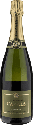 Claude Cazals Vive Chardonnay Extra Brut — Extra Bruto Champagne Grand Cru, Cuvée, Blanc de Blancs 75 cl