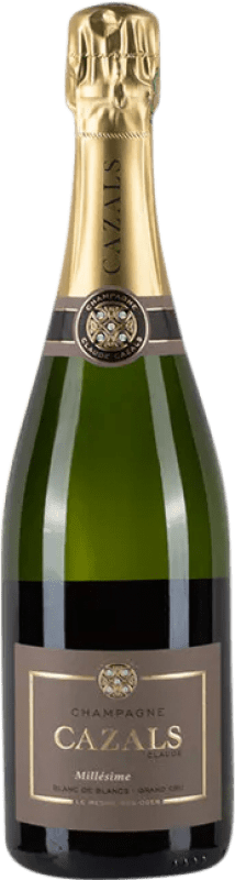 67,95 € Kostenloser Versand | Weißer Sekt Claude Cazals Millésimé A.O.C. Champagne