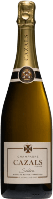 Envio grátis | Espumante Branco Claude Cazals Solera A.O.C. Champagne Champagne França Chardonnay 75 cl