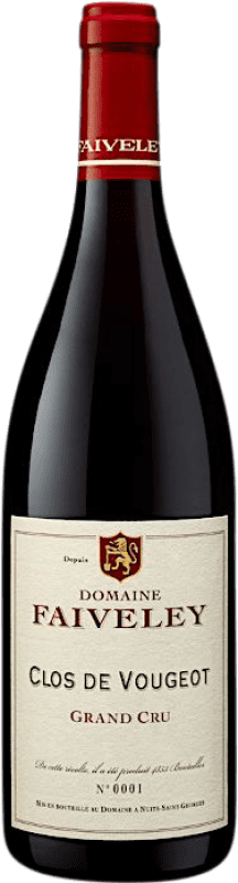 Envío gratis | Vino Tinto Domaine Faiveley Grand Cru A.O.C. Clos de Vougeot Borgoña Francia Pinot Negro 75 cl